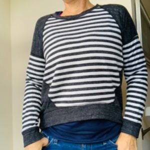 Cotton  Innovation Gray/White Long Sleeve SzM